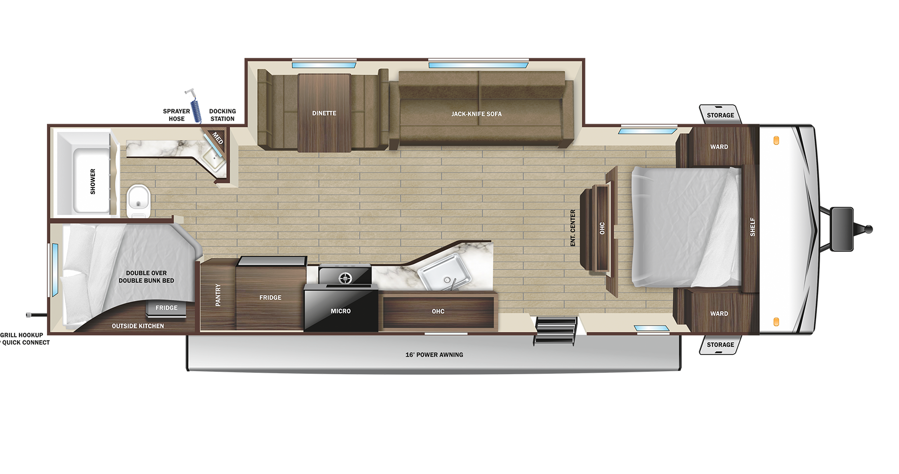 2025 Autumn Ridge 26BHS West Starcraft RV