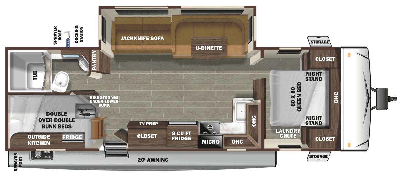 2020 Super Lite 281BH Travel Trailer | Starcraft RV